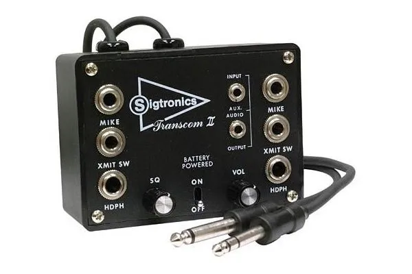 2 Place Portable Intercom, TransCom II High Noise